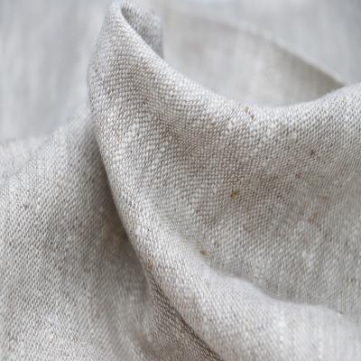 China 300g 100% Sustainable Linen Heavy Fabric For Clothing for sale