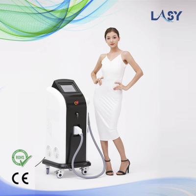 China Máquina profesional de eliminación de tatuajes con láser de color blanco Q conmutado Nd Yag con una duración de pulso de 500-800 Ps en venta