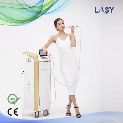 China Vaccum Micro Needle RF Machine Vertical 2 In 1 Standing For Skin Care for sale