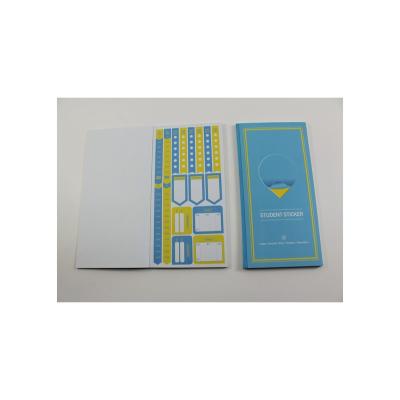 China Custom Sticker Paper Book For Student Aesthetic Composition Notebook Paper for sale