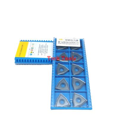 China WNMG080404SM GK1115 Gesac Tungsten Carbide Inserts Lathe Tools Turning Insert Metal CNC Cutting Tools WNMG080404SM GK1115 for sale