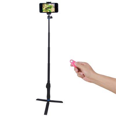 China New Product Photography /Videograph/Live-streaming Lightweight 360 Stand Tripod Camera Travel Smart Phone Portable Selfie Stick Tripod for sale