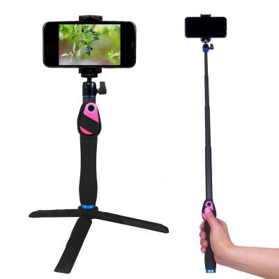 China Mini Table /Videograph/Live-streaming 3110 Photography Tripod Shooting Selfie Stick Action Cameras Professional Auto Smart Selfie Stick Tripod Aluminum Selfie Stick for sale