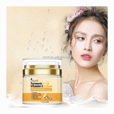 China Herbal Sun Protection Turmeric Stretch Mark Anti Aging And Whitening Bulk Brightening Cream For Skin Body Face Dark Spot Remover for sale