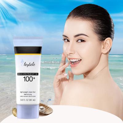 China OEM Sunblock Block Skin Cream High Sun Protection Lotion Korean Non-Greasy UV PA Skin Protective Outdoor Skin Care For Face for sale