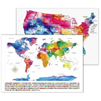 China World Travel Map World Travel Map Customized Travel Map Scratch Off USA Map Scratch Posters for sale