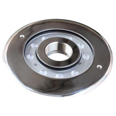 China 316L Stainless Steel 27W 12v Recessed Led Underwater Fountain Lights 316SS for sale