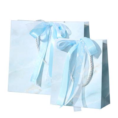 China Wholesale Exquisite Recyclable Upscale Gift Bag Card Packaging Bottle Wine Birthday Gift Bag,Gift Bags With Ribbon for sale