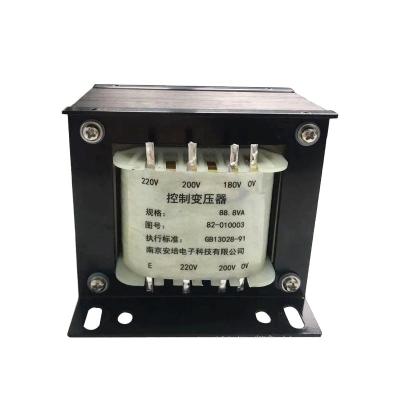 China Best selling low frequency 220V/200V/180V to 18V/15vbk control transformer EI-105/50 88.8va for sale