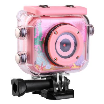 China 2021 1080p HD Mini Action Camera Children's Birthday Gift Photo Recording Hot Selling Waterproof Digital Camera for sale