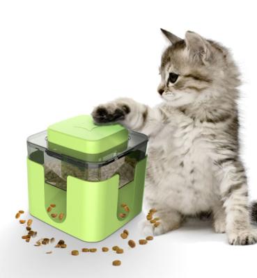 China Amazon Auto Sells Slow Pet Feeders Pet Wheels Pet Cat And Smart Dog Food Containers for sale