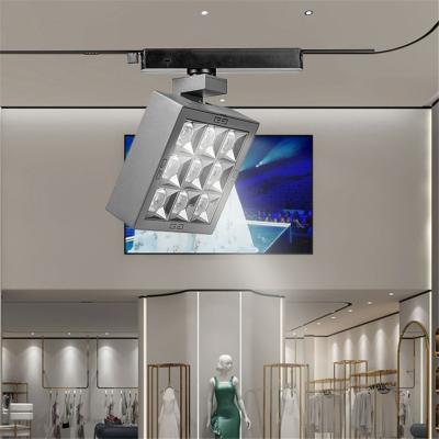 China New Arrival Energy Saving Led Track Light For Jewelry Store Shoe Cabinet 35W Led Spotlight Showcase Light for sale