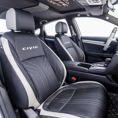 China Custom Fit Customized Breathable Fabric Sports Fashion Car Seat Covers for sale