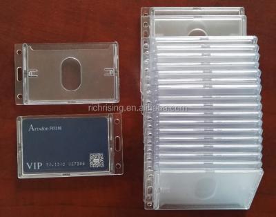 China Transparent Ace or PC Badge Holder Bus IC Identification Credit Card for sale