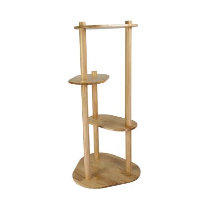 China Sustainable Manufacturer wholesale large brown wooden cat tree cat climber for sale