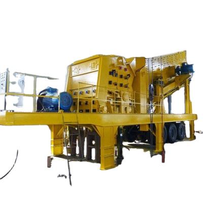 China High Impact Stone Safety Mobile Stone Crusher Station For Quarry Stone Crushing Plant for sale