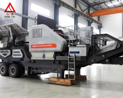 China Crawler Mounted Mobile Stone Crusher, Used Mobile Stone Crusher for sale