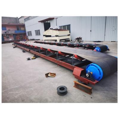 China DT Heat Resistant Series Moving Belt Conveyor For Industrial Coal / Bulk Material Transport for sale