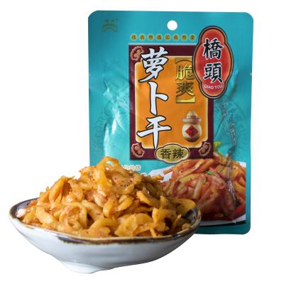 China Dried Pickled Radish Spiciness Salted Product Luobogan105g for sale