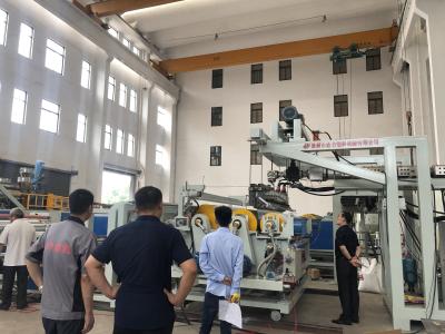 China 4300mm High density polyethylene Drainage Sheet Extrusion Line for sale