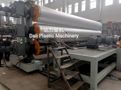 China 3300mm sheet Hdpe Geomembrane Making Machine Geomembrane Line for sale