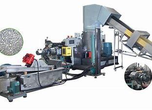 China Single Screw Hdpe Elastomer Plastic Recycling Pellet Machine for sale