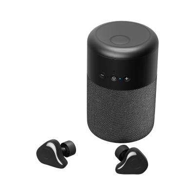 China Wireless Speaker with tws earbuds 2 in 1 Cover Rotating Loud Sound Touch Control Shake To Powerful Tower Tws Portable Speaker Stereo Radio b20 with Earbuds 2 in 1 for sale