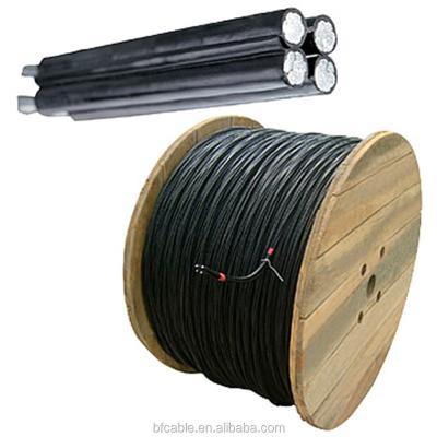 China Low Voltage Overhead Three Phase Antenna Bundled 3*35+54.6 Conductors Cable for sale