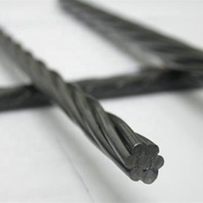 China Construction ASTM Standard 1/4 Inch Guy Wire Stay Wire Galvanized Steel Wire Wire for sale