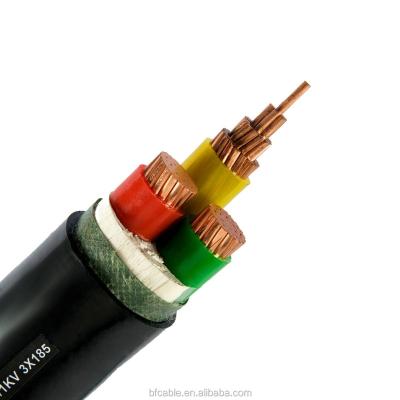 China Industrial Underground Railway Low Smoke Zero Halogen Contruction Power Cable Standard Sizes for sale