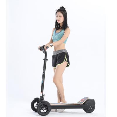 China New lithium battery electric scooter 500w unisex foldable scooter electric motorcycle for adults with three wheel scooter for sale