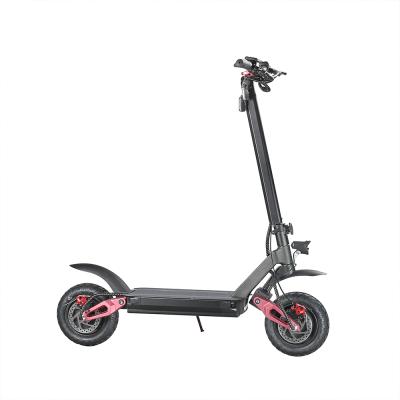 China Foldable Electric Scooter 1000W/2000W/3600W 10 Inch Two Wheel Unisex Kick E Scooter With Wide Led Display For Adults Big Power for sale