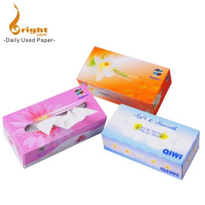 China Ultra Soft Hot Selling 2ply Diaper Colorful Box Face Cloth for sale