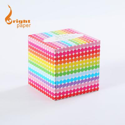 China Cheap Customizable Multicolor Soft Travel Cube Smooth Clean Boxed Ultra Soft Scented Facial Tissue Paper Cube Tissue for sale