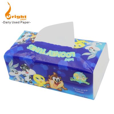 China Ultra Soft High Level Clearance Soft Custom Logo Facial White Tissue Paper Price for sale