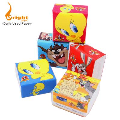 China Ultra Soft Family Reusable Bathroom Restaurant Cosmetic 2 Ply Facial Tissue Paper for sale