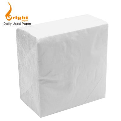 China White or Custom OEM Color Printing Sanitary Napkin White Paper Towel 1 Ply Towel for sale