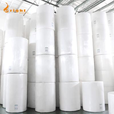 China Ultra Soft Raw Materials 100%, Mother Jiangmen Factory Virgin Wood Pulp Toilet Paper Roll for sale