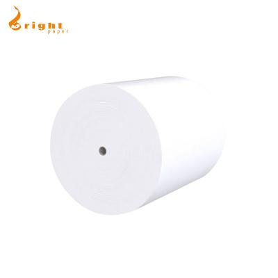 China Ultra Soft High Quality Virgin Wood Paper Material Large Roll Jumbo Tissue Paper for sale