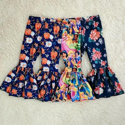 China 2020 New Design Viable Children's Printed Bell Pants Girls Autumn Bulk Wholesale Bell for sale