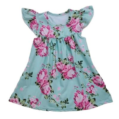 China 2019 Sustainable Hot Sale Kids Clothes Babies Float Shirt Strawberry Printing for sale