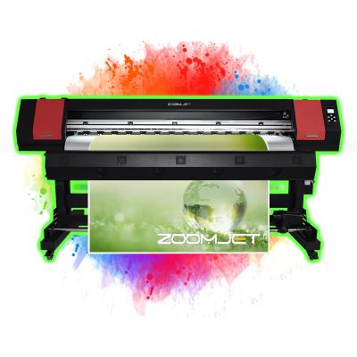 China factory 1.8m 6 industrial print head of pi xp600 fabric printer sublimation cable banner printing machine for sale