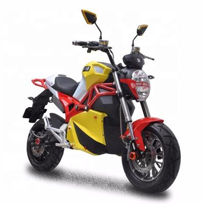 China 2000W Powerful Electric Scooter Motorcycle 72V Electric Motorcycle 150-200KG for sale