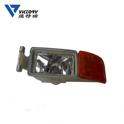 China Original auto part factory price 24v led red bus front fog light suitable for Yutong bus parts for sale