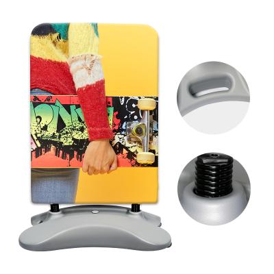 China New Product Waterproof A0 Backdrop Stand Up A Board Outdoor Poster Rack Display Tube Frame Poster Board for sale