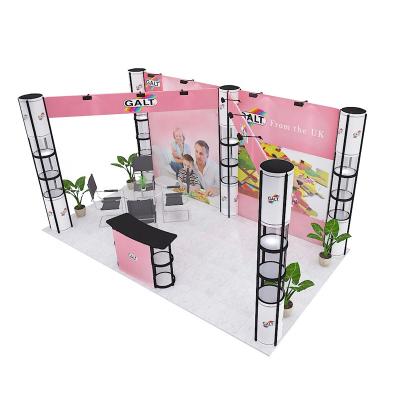 China Portable 3*6 Modular Exhibition Booth Fast Rack Modular Exhibition Rack System Exhibition System Booth Other Trade Show Equipment for sale