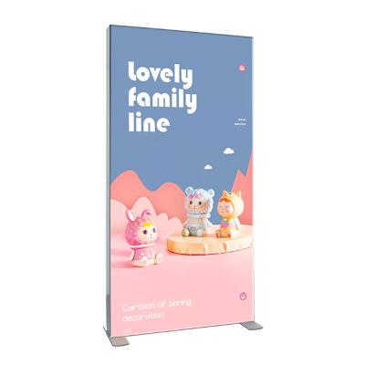 China Mobile phone stores / brand clothing stores / outdoor light box display retail markets / outdoor advertising exhibitions light box advertising fabric light box for sale