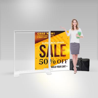 China Mobile Phone Stores/Brand Clothing Stores/Retail Markets/Street Outdoor Acrylic Frameless Led Light Boxes Advertising Shows Light Box Show 120mm for sale