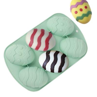 China Modern Simplicity Easter Egg Silicone Cake Mold for sale