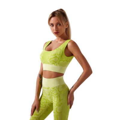 China Breathable Sportswear Women Gym Set Yoga Suit Sports Clothing Women Running Fitness Set for sale